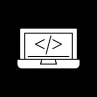 code programming Vector Icon Design