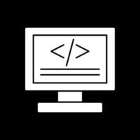 Coding Vector Icon Design