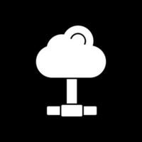 diseño de icono de vector de computación en la nube