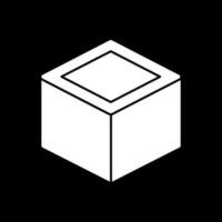 diseño de icono de vector de cubo