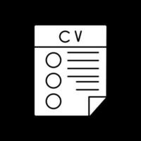 CV Vector Icon Design