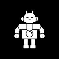 diseño de icono de vector de robot