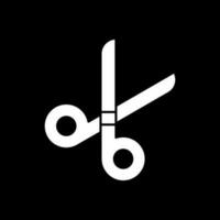 Scissors Vector Icon Design