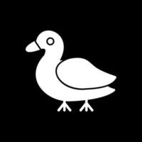 Pato vector icono diseño