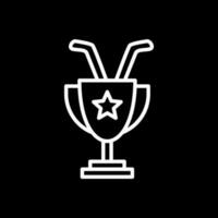 diseño de icono de vector de trofeo