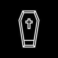 Coffin Vector Icon Design