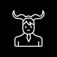 Satyr Vector Icon Design