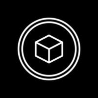 diseño de icono de vector de cubos