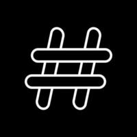 Hash tag Vector Icon Design