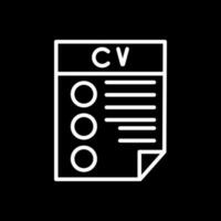 CV Vector Icon Design