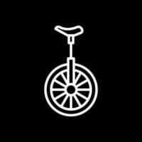 Monocycle Vector Icon Design