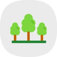 diseño de icono de vector de árbol