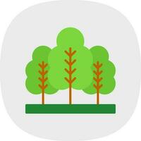 diseño de icono de vector de bosque