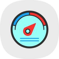 Meter Vector Icon Design