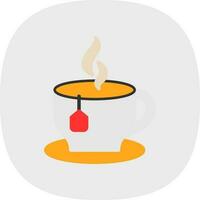 Tea cup Vector Icon Design