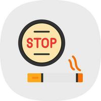 Stop Vector Icon Design