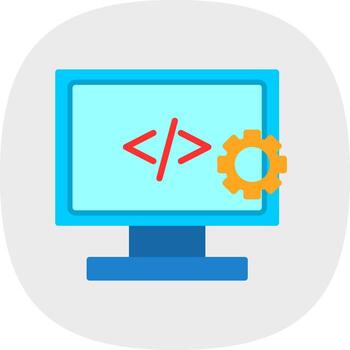 web desarrollo vector icono diseño