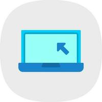 Laptop Vector Icon Design