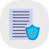 File protection Vector Icon Design