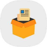 Box Vector Icon Design