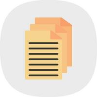 Document Vector Icon Design