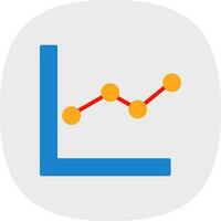 Graph Vector Icon Design