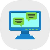 Asking Vector Icon Design