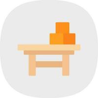 diseño de icono de vector de mesa