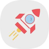 Rocket ship Vector Icon Design