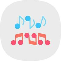 Musical note Vector Icon Design