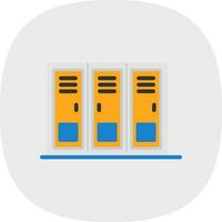 Locker Vector Icon Design