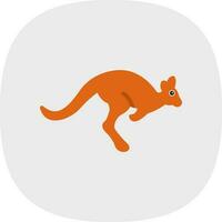 Kangaroo Vector Icon Design