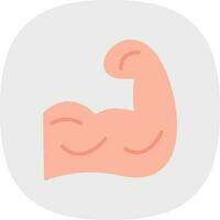 Muscle Vector Icon Design