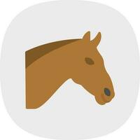 diseño de icono de vector de caballo