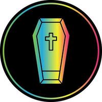 Coffin Vector Icon Design