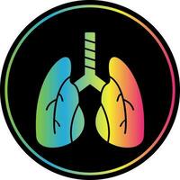 Lungs Vector Icon Design