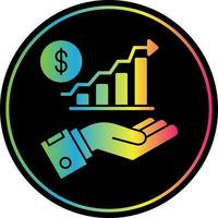 Profit Vector Icon Design