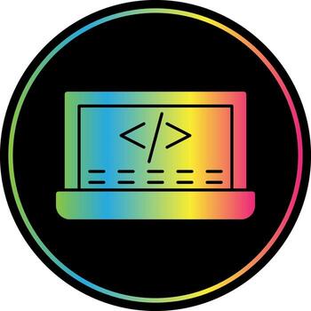 Code Vector Icon Design