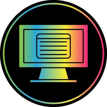 Program Vector Icon Design