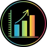 Graph Vector Icon Design