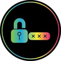 Password Vector Icon Design