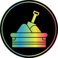 Sandbox Vector Icon Design