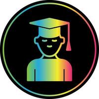 Student Vector Icon Design