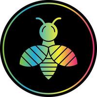 ortografía abeja vector icono diseño