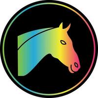 diseño de icono de vector de caballo