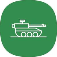 Tank Vector Icon Design