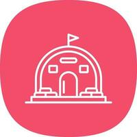 Bunker Vector Icon Design