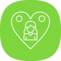 Womans day Vector Icon Design