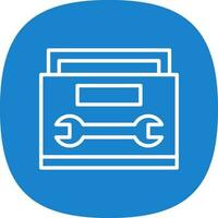 Spanner Vector Icon Design