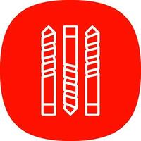 Drill Bit Vector Icon Design